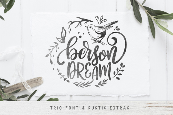 Berson Dream: A Charming Font for Creative Projects