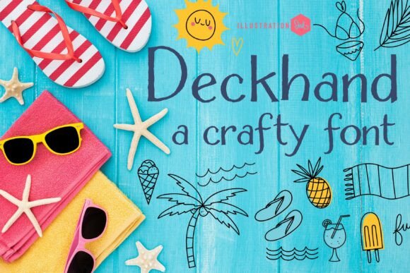 Deckhand: The Breezy Crafty Font for Creative Joy