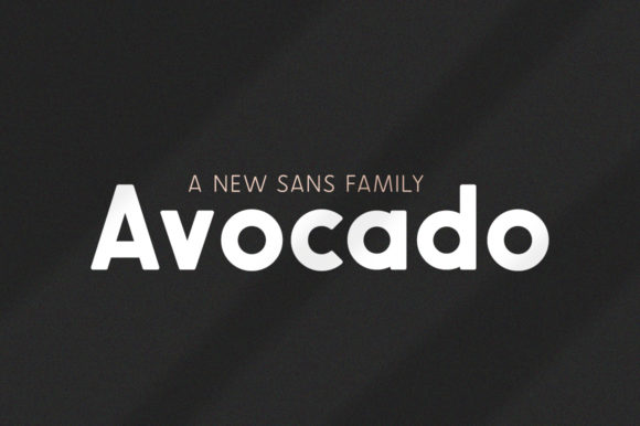 Discover Avocado Family: A Versatile Font Trio