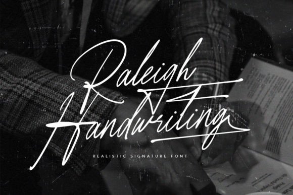 Discover Raleigh Handwriting: A Modern Calligraphy Typeface