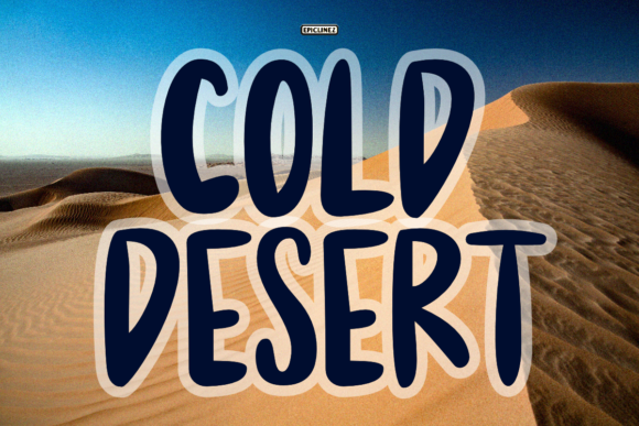 Discover the Bold and Versatile Cold Desert Display Font