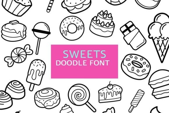Discover the Charm of Sweets Doodle for Your Designs