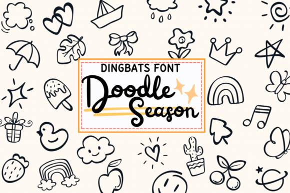 Doodle Season: A Sketch-Style Font for Creative Projects