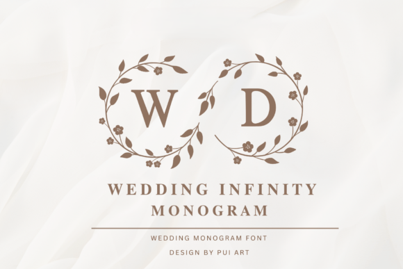 Elegant Wedding Infinity Monogram for Special Occasions