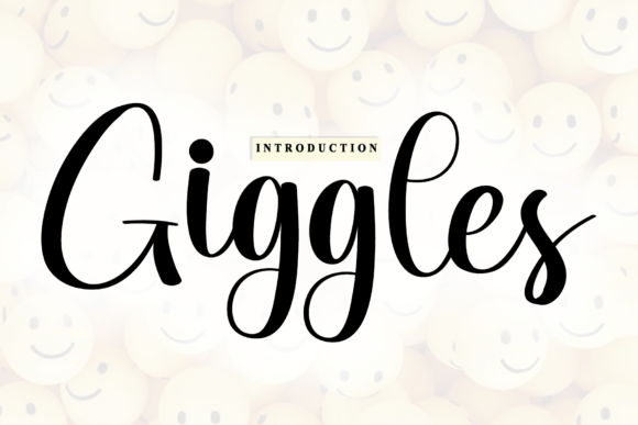 Giggles: A Handwritten Font for Creative Brands