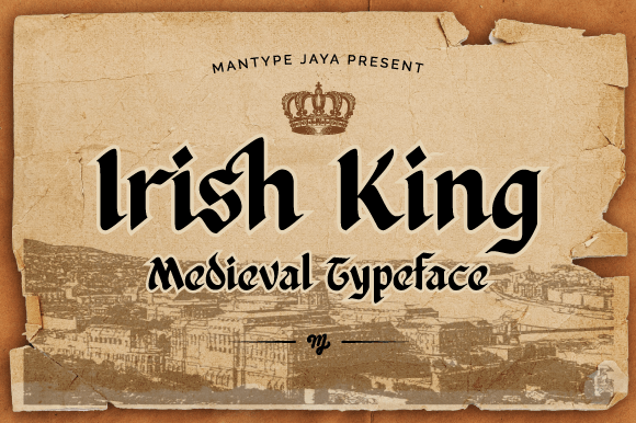 Irish King: A Medieval Blackletter Typeface