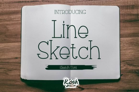 Line Sketch: A Handwritten Font for Standout Designs