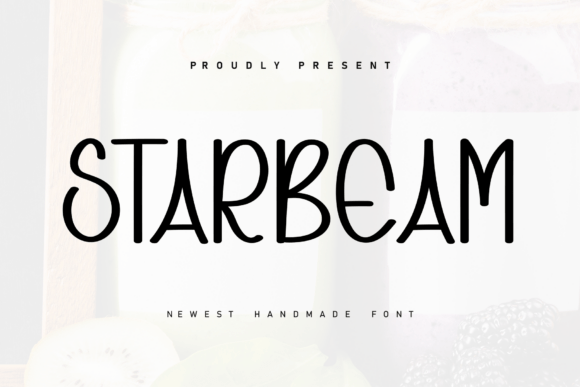 Starbeam: A Handwritten Font with Casual Elegance